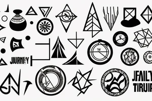 Journeyman uncertain future small tattoo idea