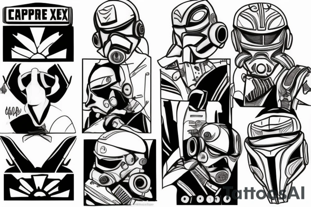 Captain Rex tattoo idea