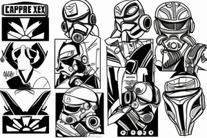 Captain Rex tattoo idea
