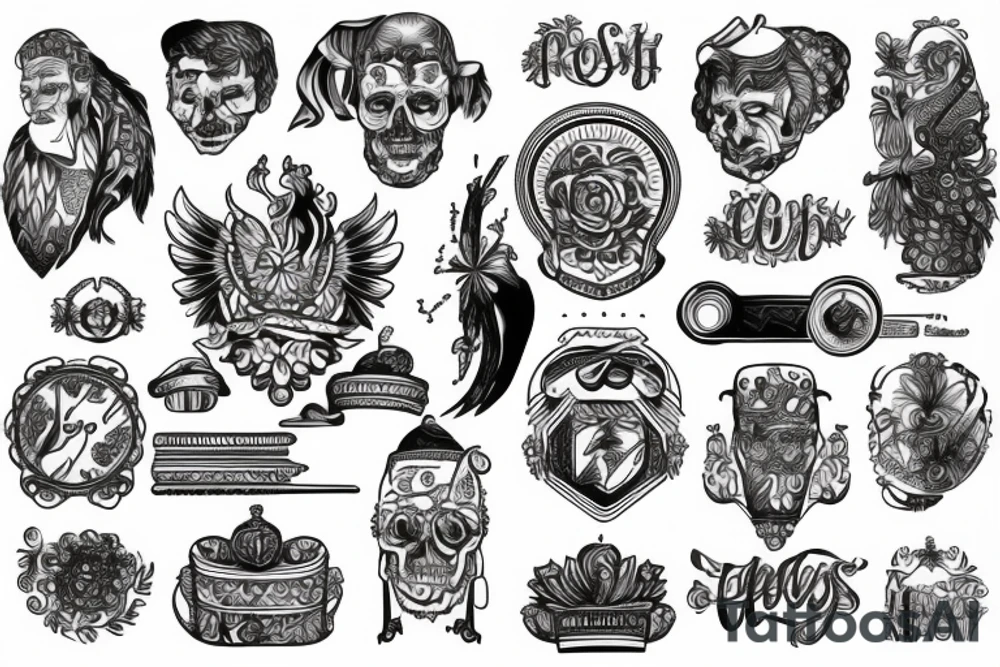 Polish heritage for men tattoo idea