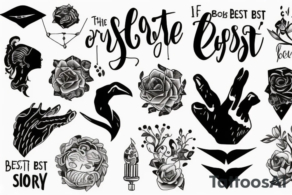 the best part of the story is yet to be written tattoo idea