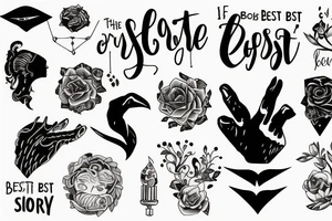 the best part of the story is yet to be written tattoo idea