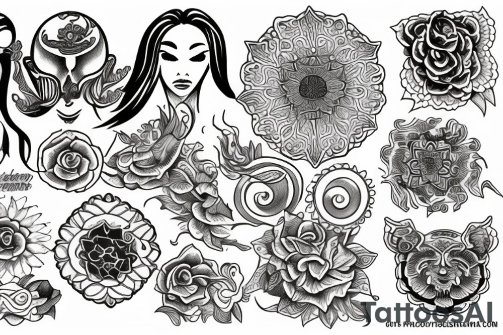 representation of karma tattoo idea