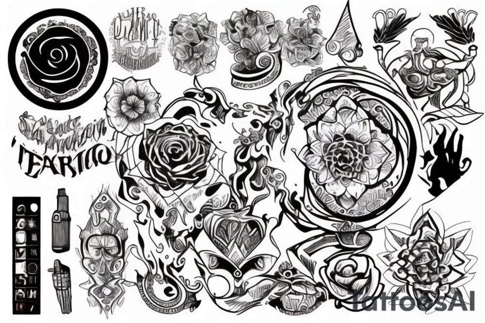 representation of karma tattoo idea