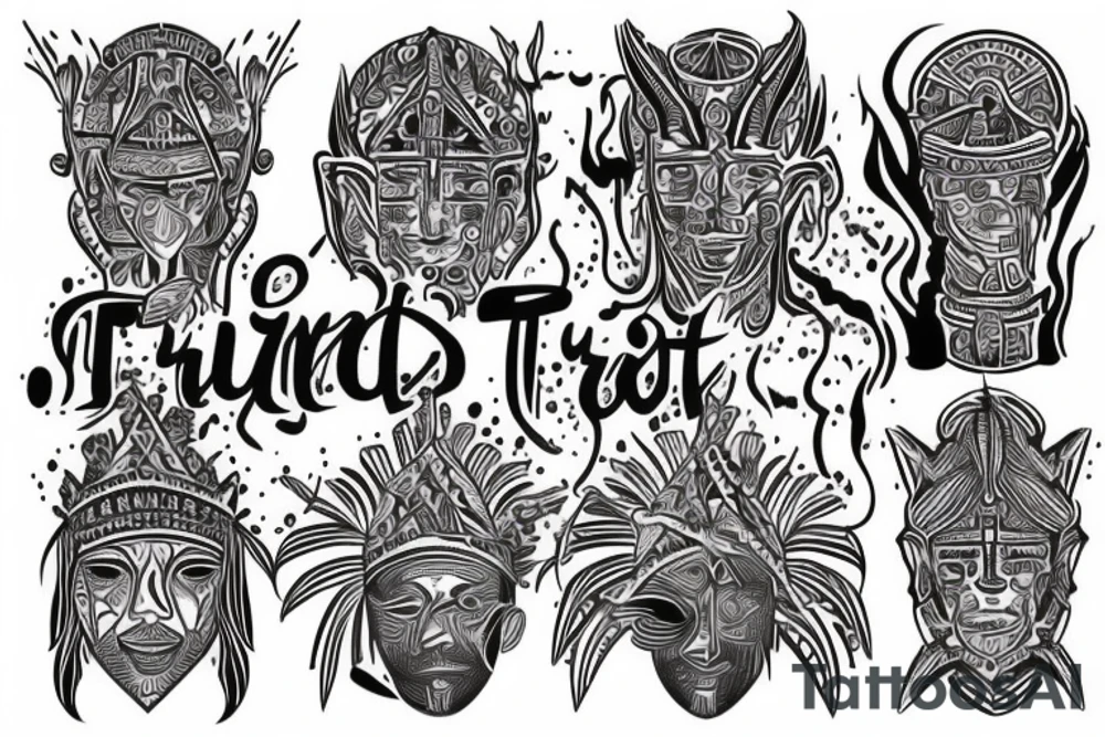 IN GOD I 
trust 


But trust looks like Jrustj tattoo idea