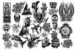 IN GOD I 
trust tattoo idea