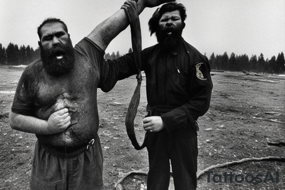 It happened many-many years ago: a bearded man with short hair was tied around a log. His face is full of anger, his eyes as well as his head are raised up into the smog and smoke around while his nice but dirty boots were about to be covered by flame. The handcuffed fists didn’t let him move his arms any farther than the waist, making his last minutes even more helpless. 
He is about to be burned alive for his views - is our planet really round? People do not think so: loud, poor and happy crowd of uneducated people came to surround their favorite entertainment - watching pain and suffering of someone smarter than them. tattoo idea