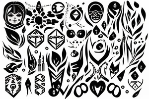 No one will ever know the violence it took to become this gentle tattoo idea