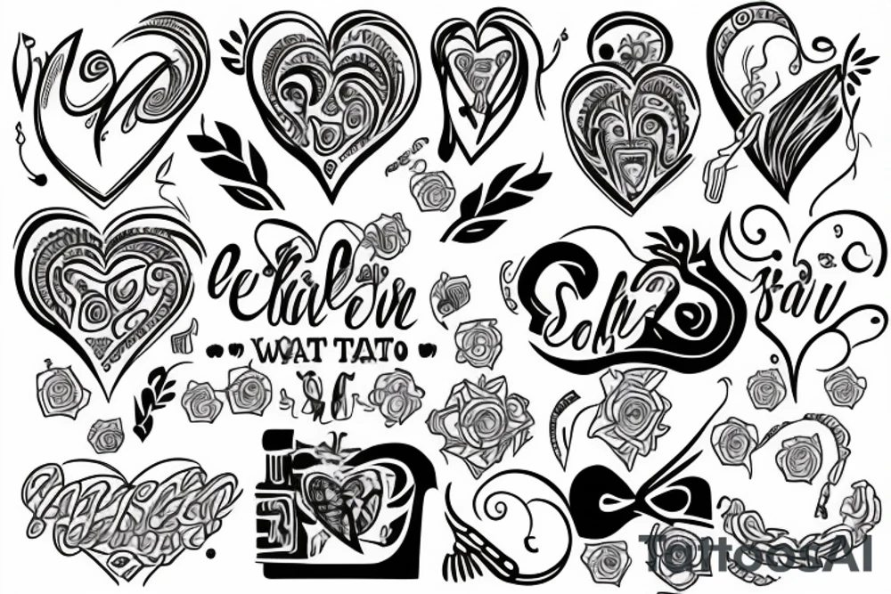 man with an open heart tattoo idea