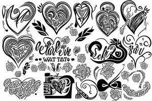 man with an open heart tattoo idea
