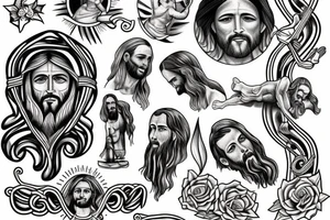 Jesus tattoo idea