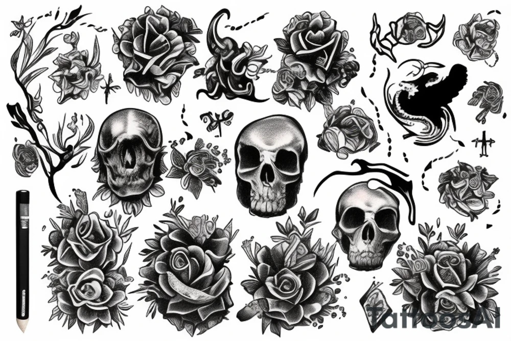 creation of adam tattoo idea