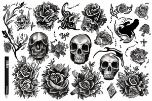 creation of adam tattoo idea