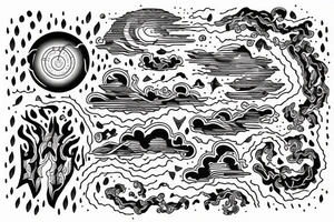 Stormy weather on my (male) mind. tattoo idea
