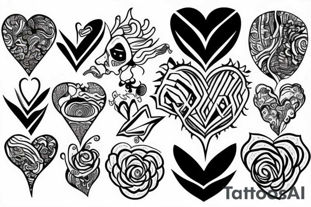 S heart E tattoo idea