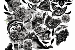 Cards tattoo idea