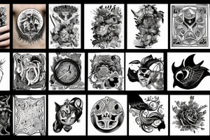 Cards tattoo idea