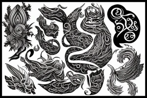 Name of manbir tattoo idea
