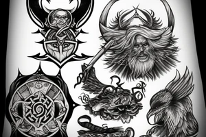 odin tattoo idea