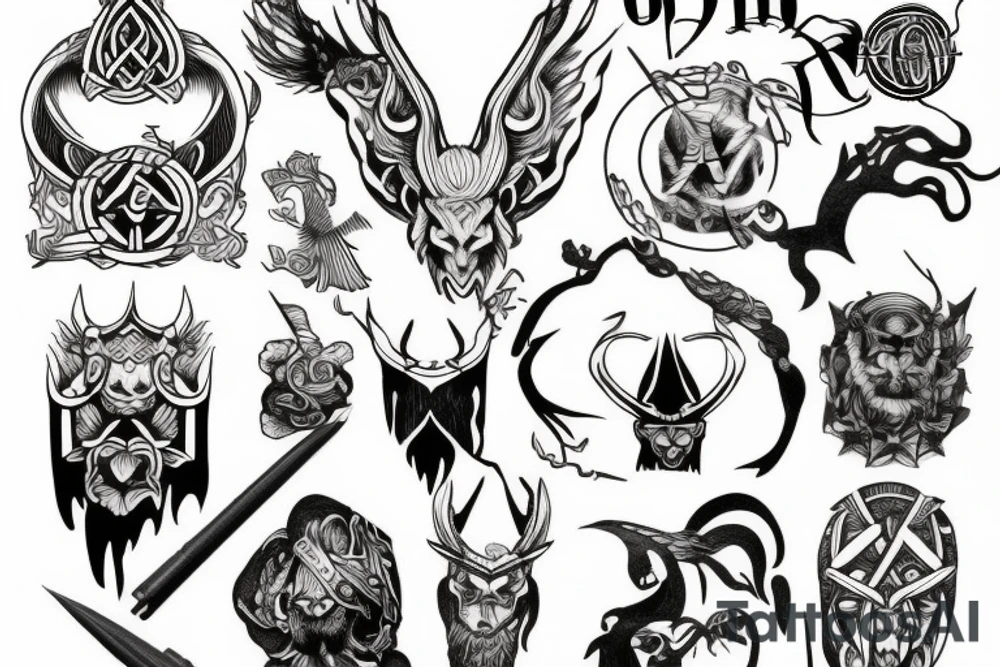 odin tattoo idea