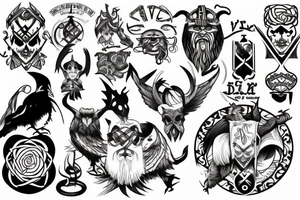 odin tattoo idea