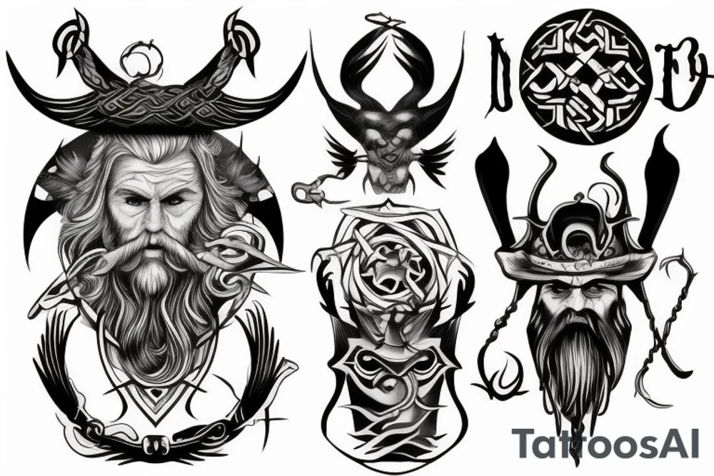 odin tattoo idea