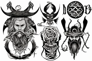 odin tattoo idea