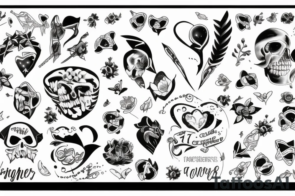 Together Forever Wherever tattoo idea