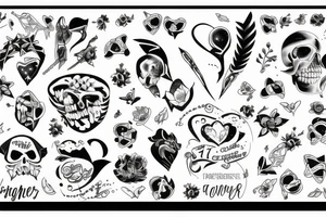 Together Forever Wherever tattoo idea