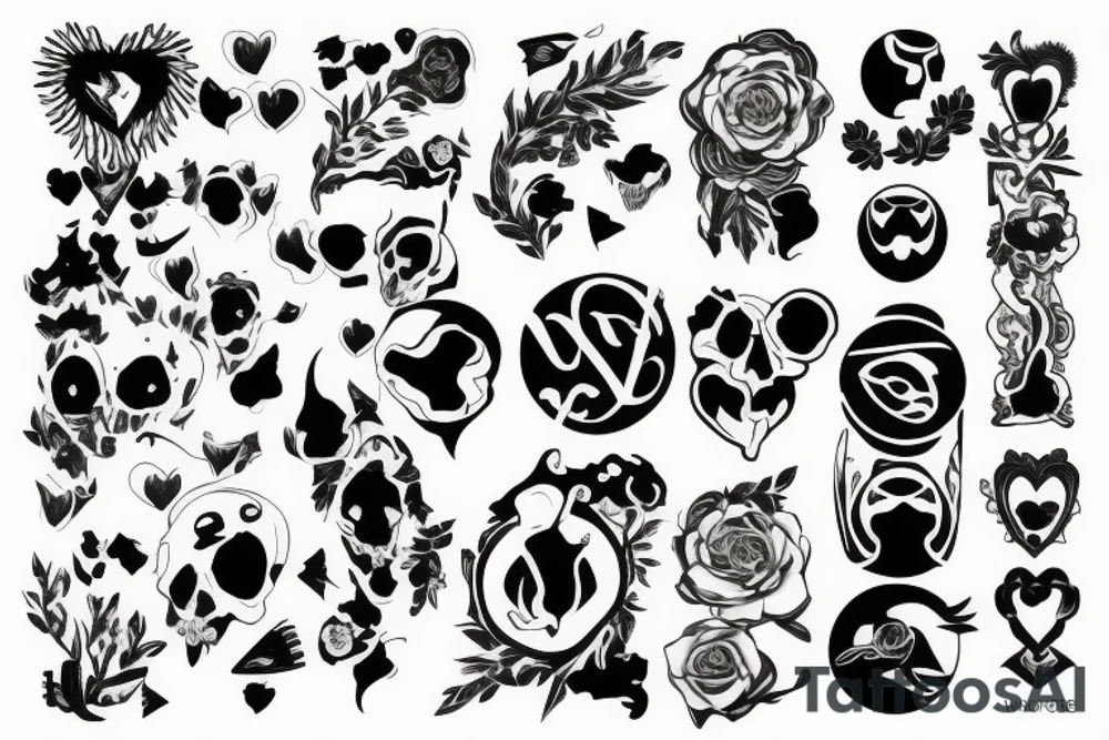 Together Forever Wherever tattoo idea