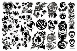Together Forever Wherever tattoo idea