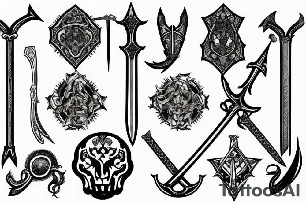 Sword tattoo idea