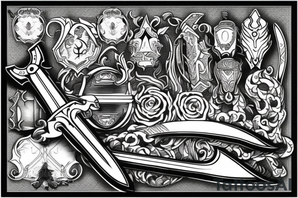 Sword tattoo idea