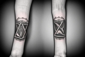 Vikings triangle arm band tattoo idea
