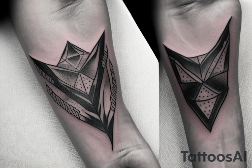 Vikings triangle arm band tattoo idea