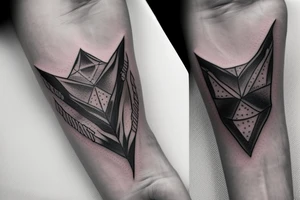 Vikings triangle arm band tattoo idea