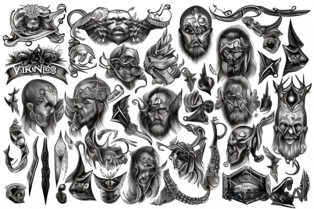 Vikings tattoo idea