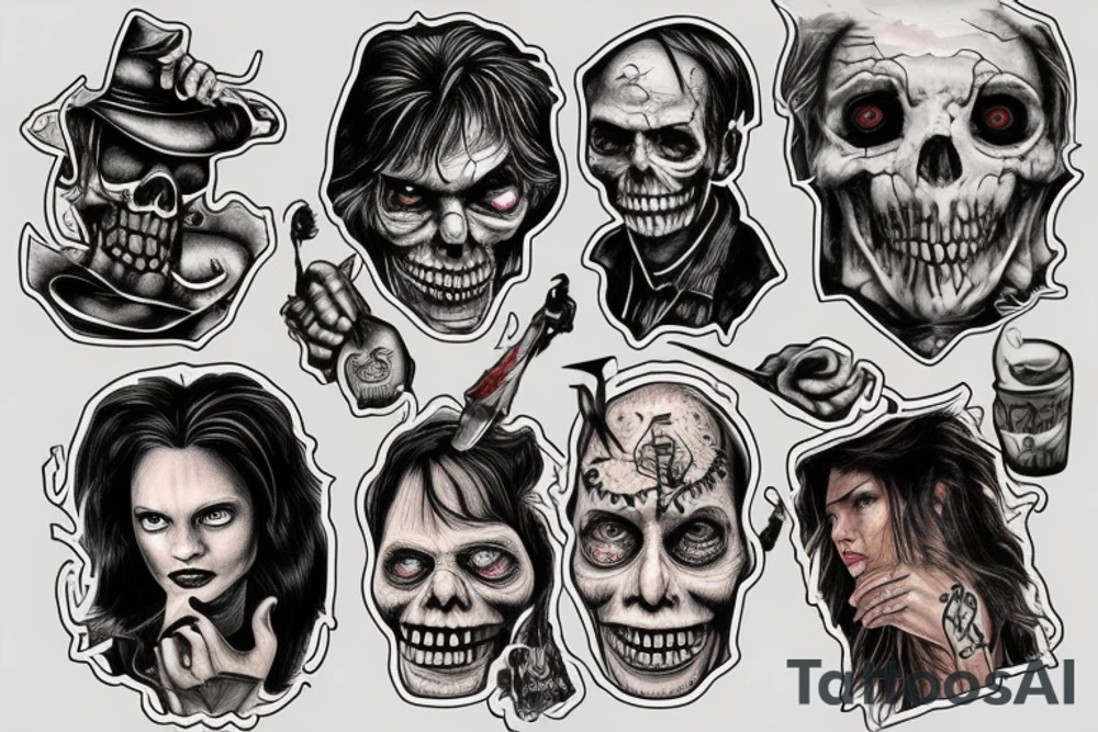 stephen king style tattoo idea