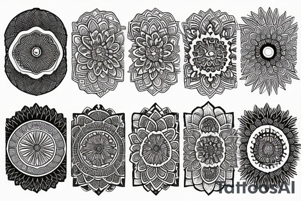 Mandala tattoo idea