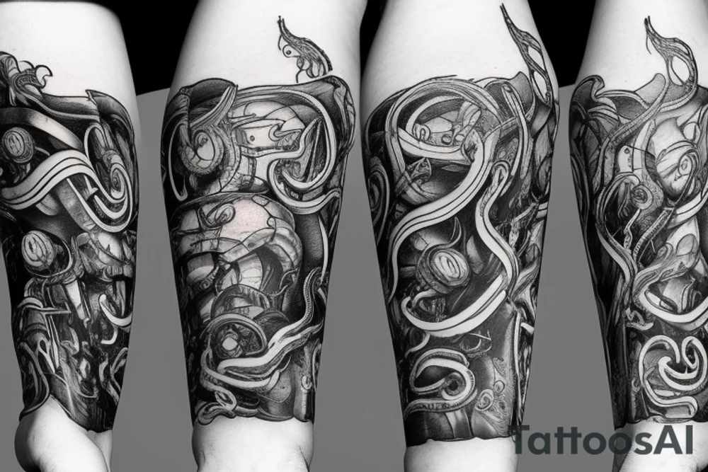 Tentacles tattoo idea
