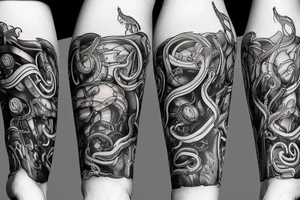 Tentacles tattoo idea