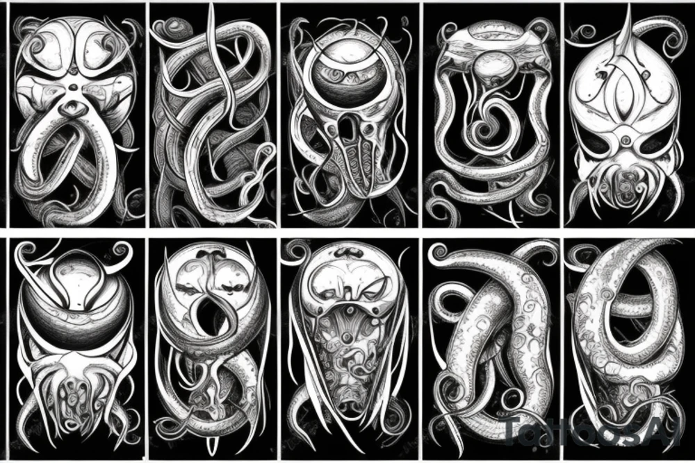 Tentacles tattoo idea