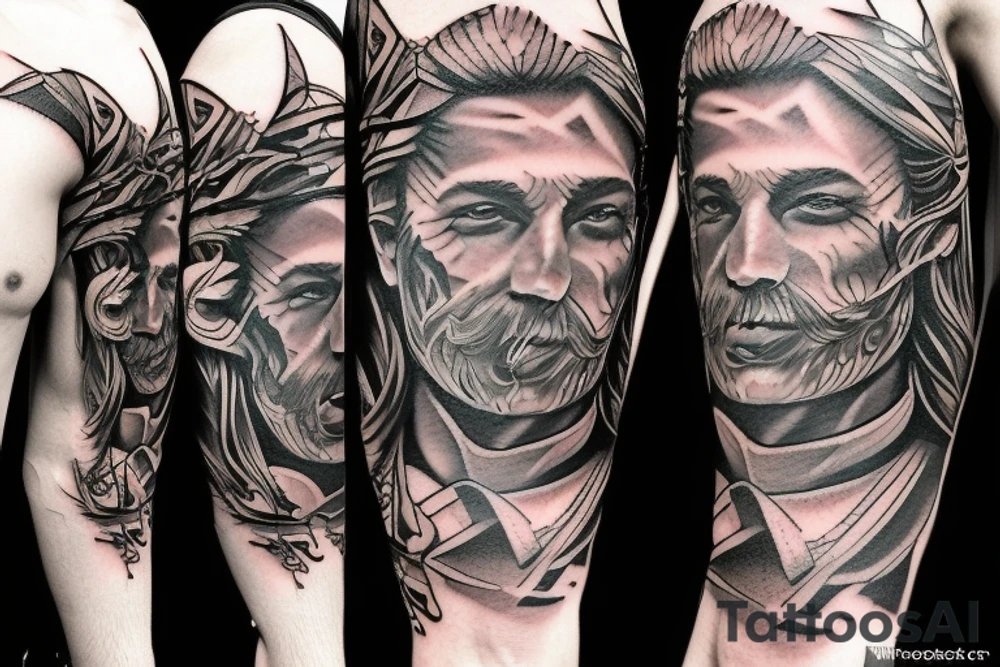 Warrior tattoo idea