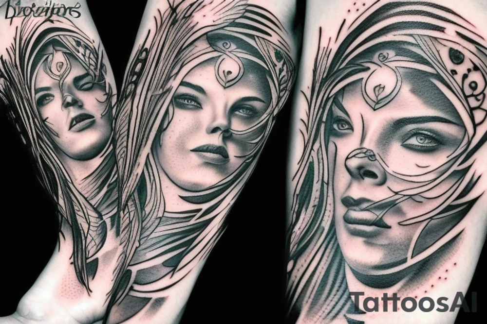 Warrior tattoo idea