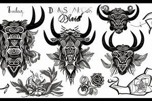 Taurus tattoo idea