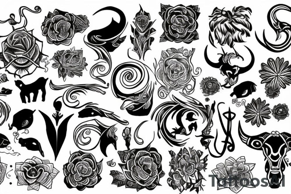 Taurus tattoo idea