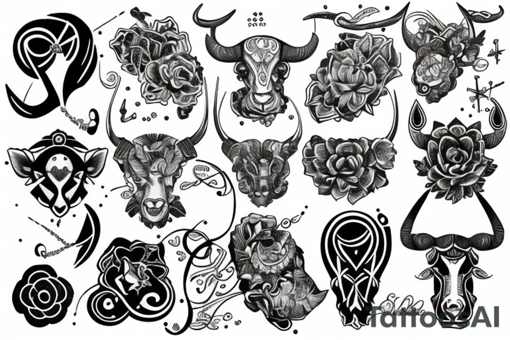 Taurus tattoo idea