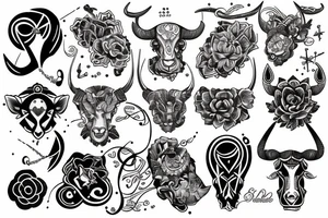 Taurus tattoo idea
