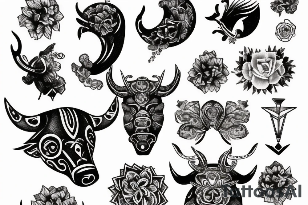 Taurus tattoo idea