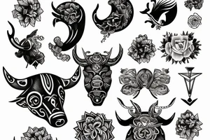 Taurus tattoo idea